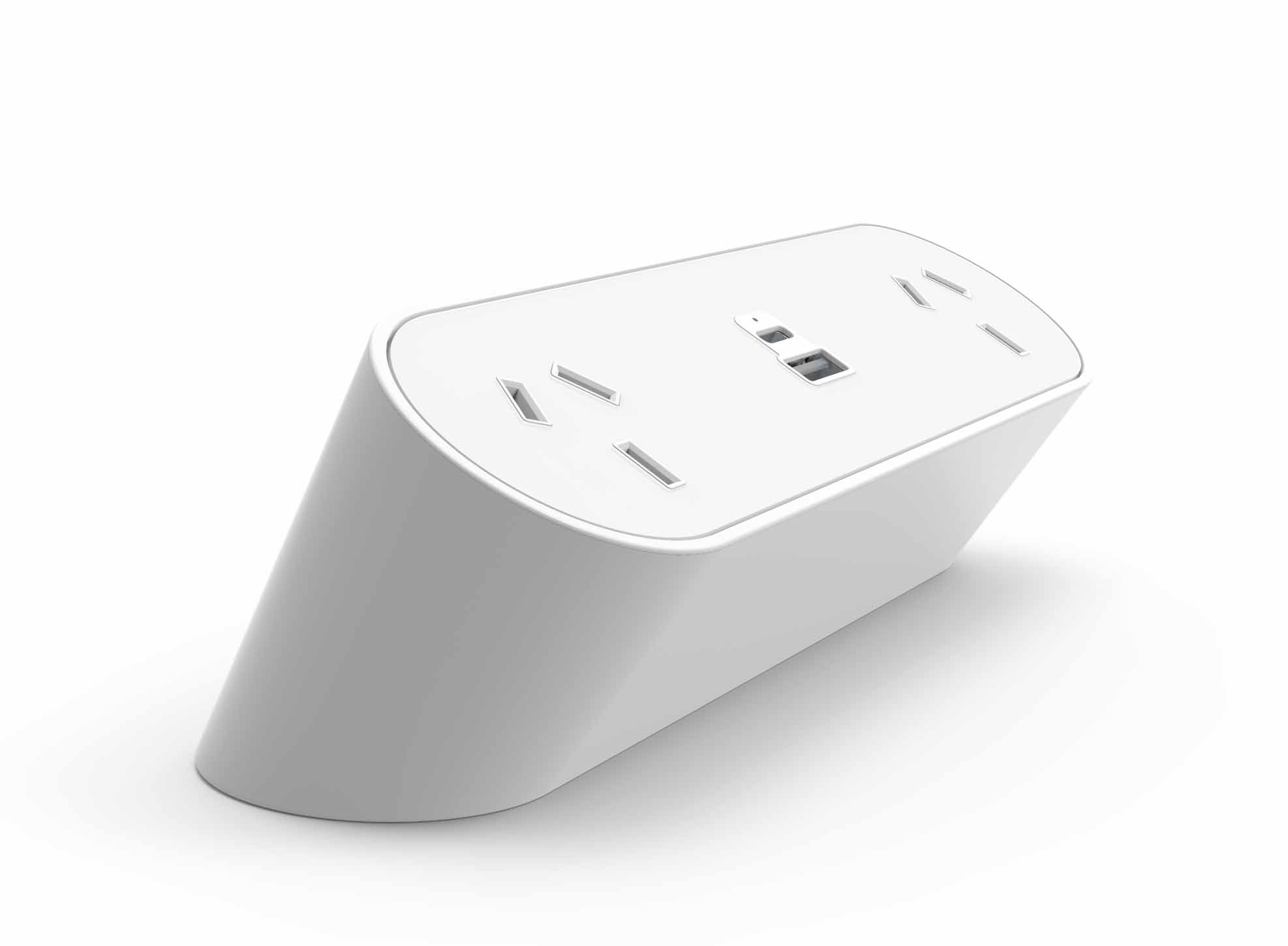 Nova Trio Above Desk Power Rails